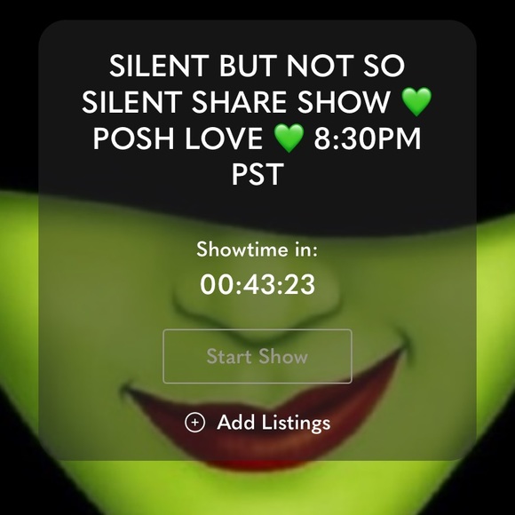 Posh 💚 Other - Silent But Not So Silent Share Show 8:30pm-Like To Be Notified When I Go Live 💚